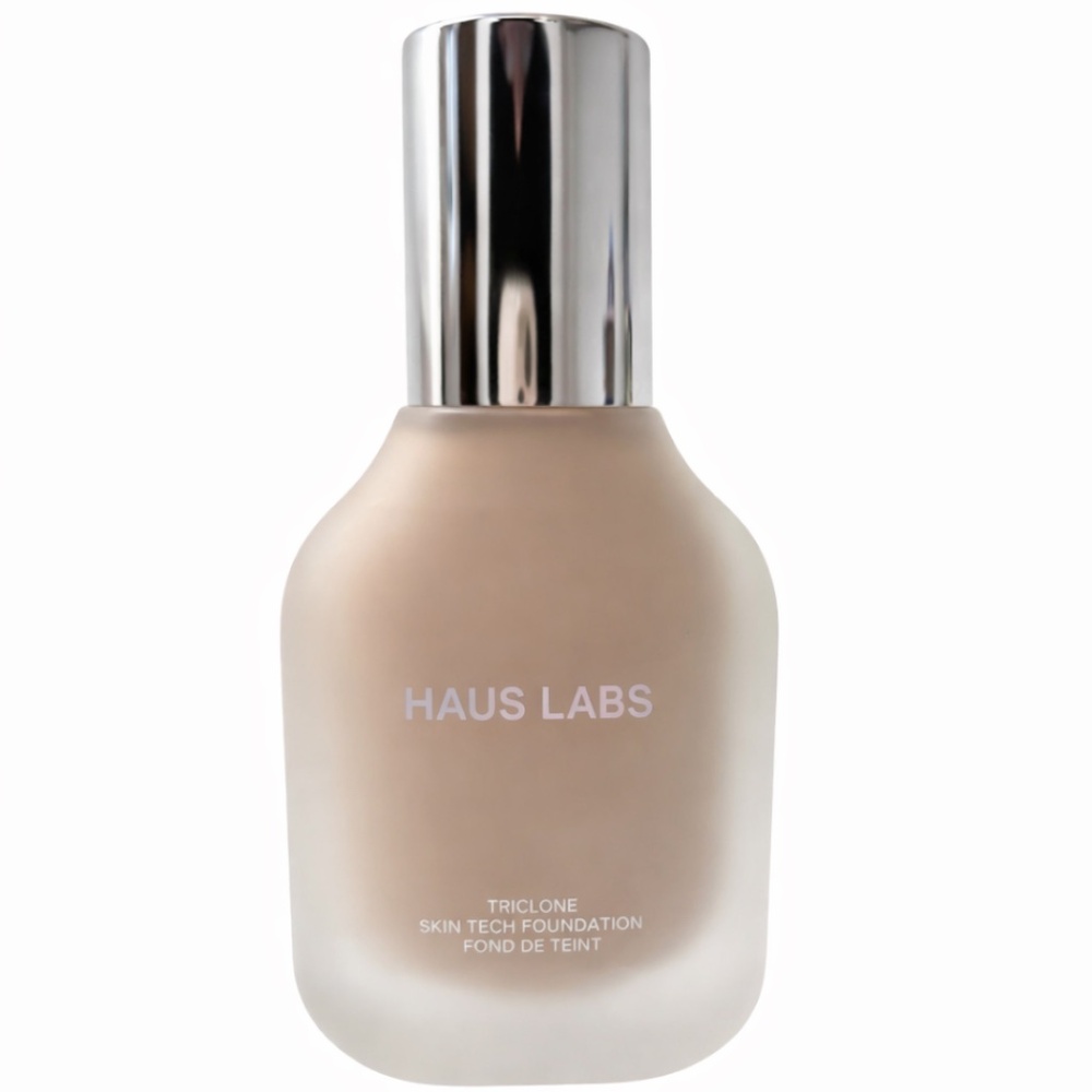 Haus Labs Triclone Foundation 060 Fair Warm · Swatched Once · Sanitized